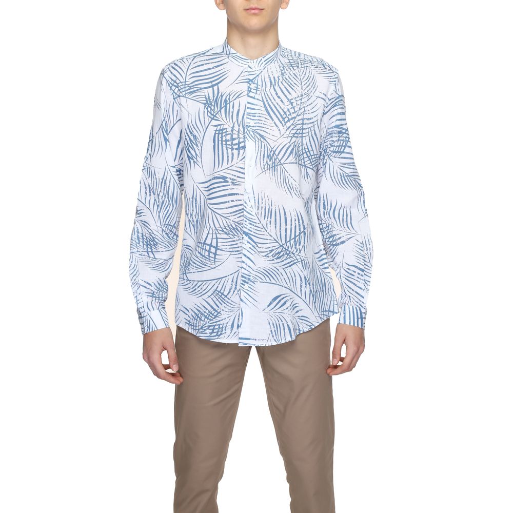 Antony Morato blue cotton shirt